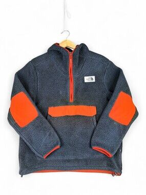 The North Face Men's Hooded Fleece Pullover Jacket Size L